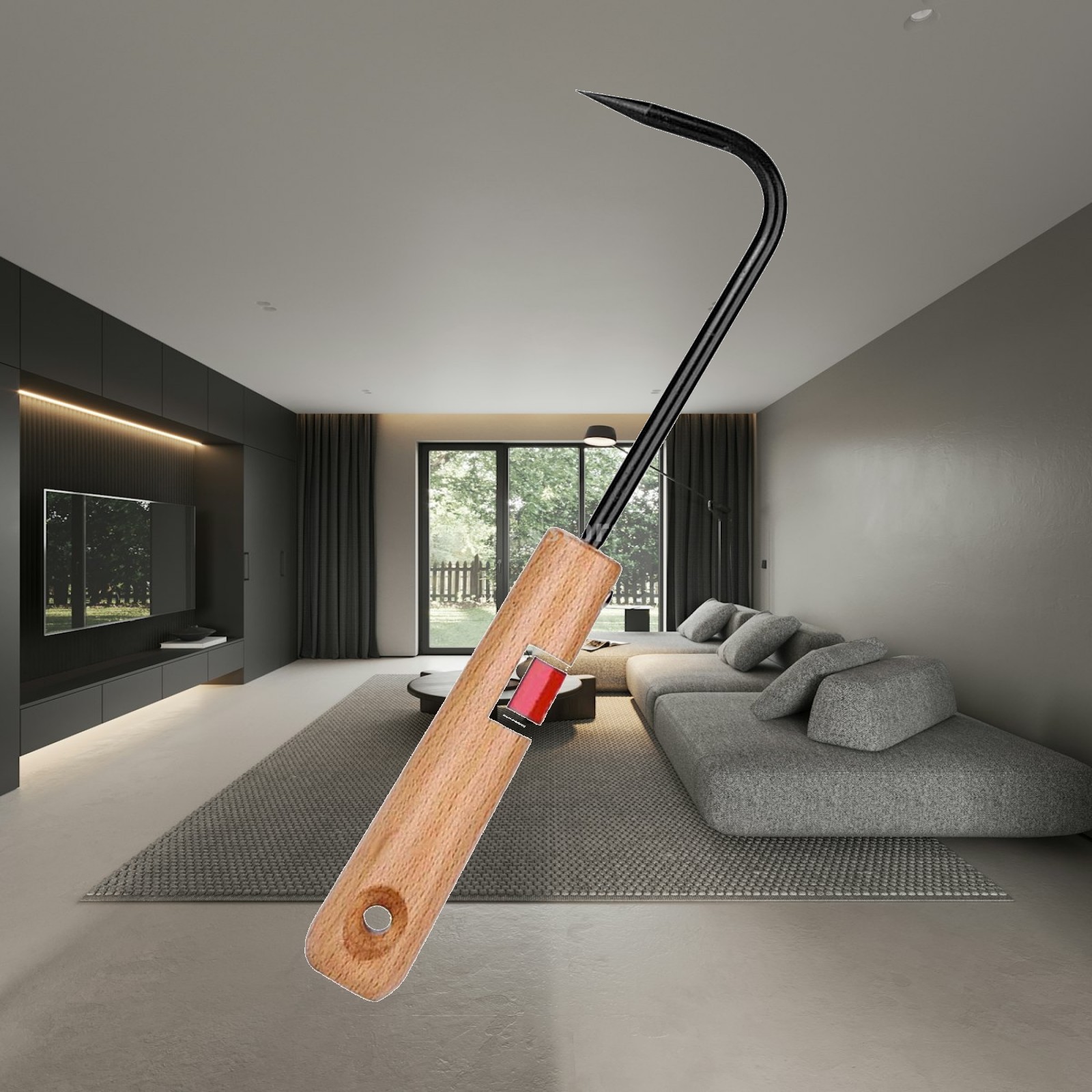 Root Hook Tool - Gancho Robusto para Raízes de Bonsai