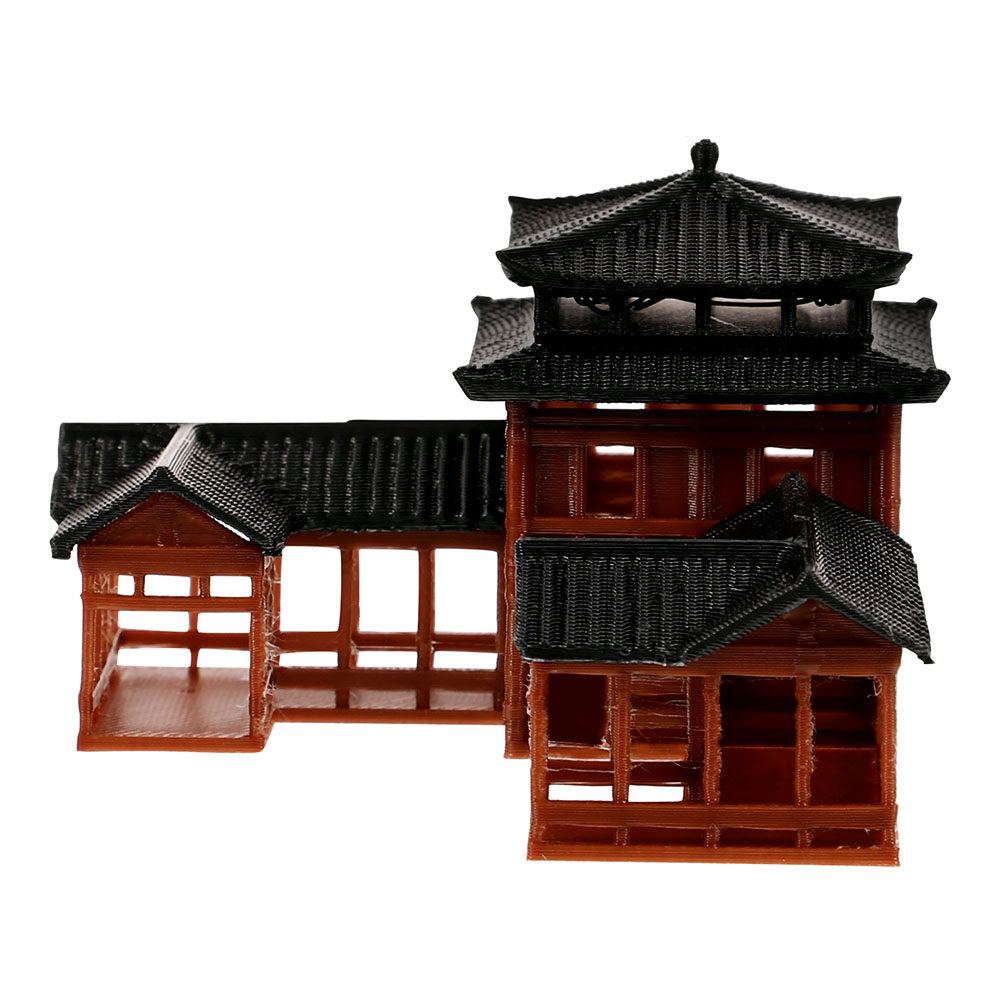 Bonsai Garden Landscape Design - Estátua de Pagode Miniatura para Jardim: