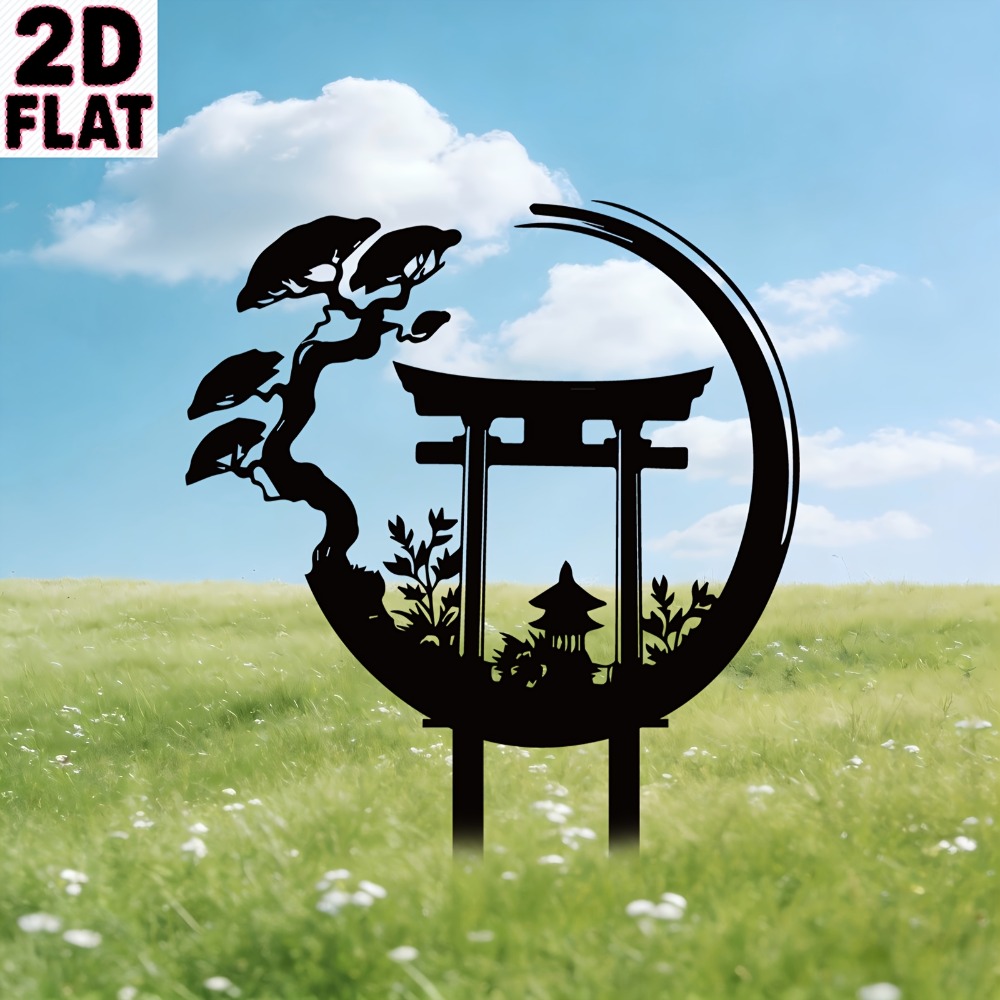 Bonsai Garden Art - CIFBUY Arte de Parede em Metal,