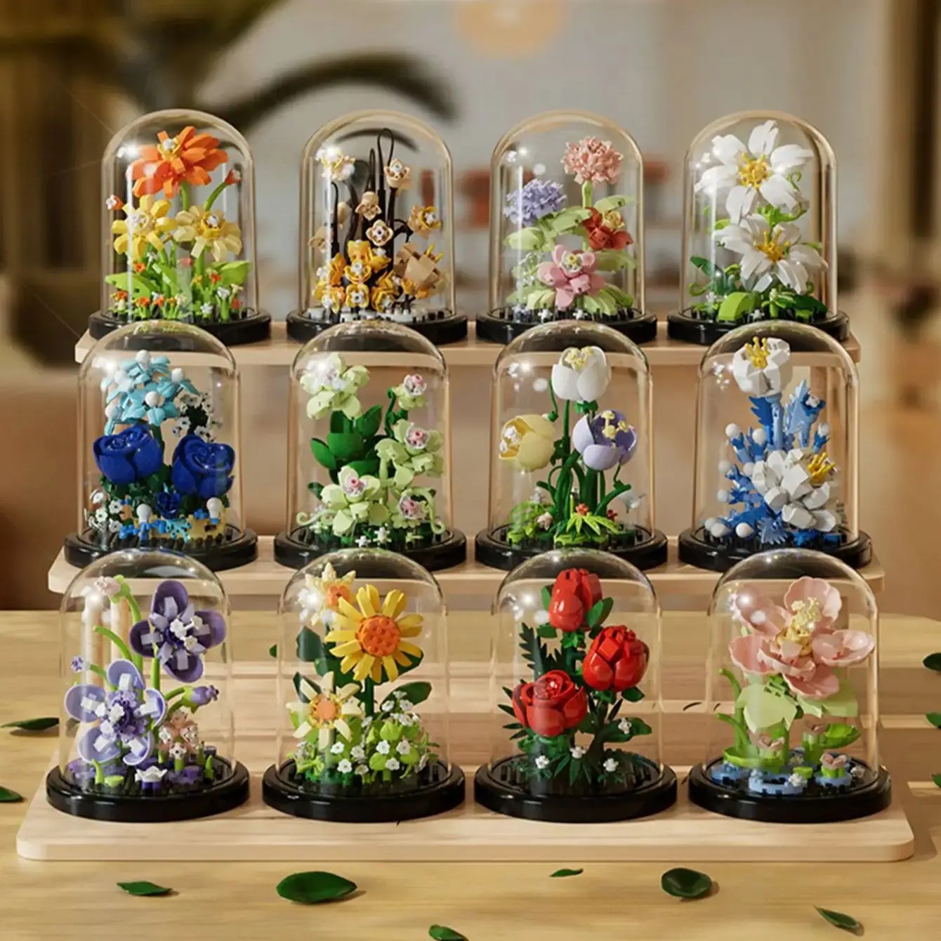 Bonsai Garden Lego - Micro Blocos de Montar: Buquê de