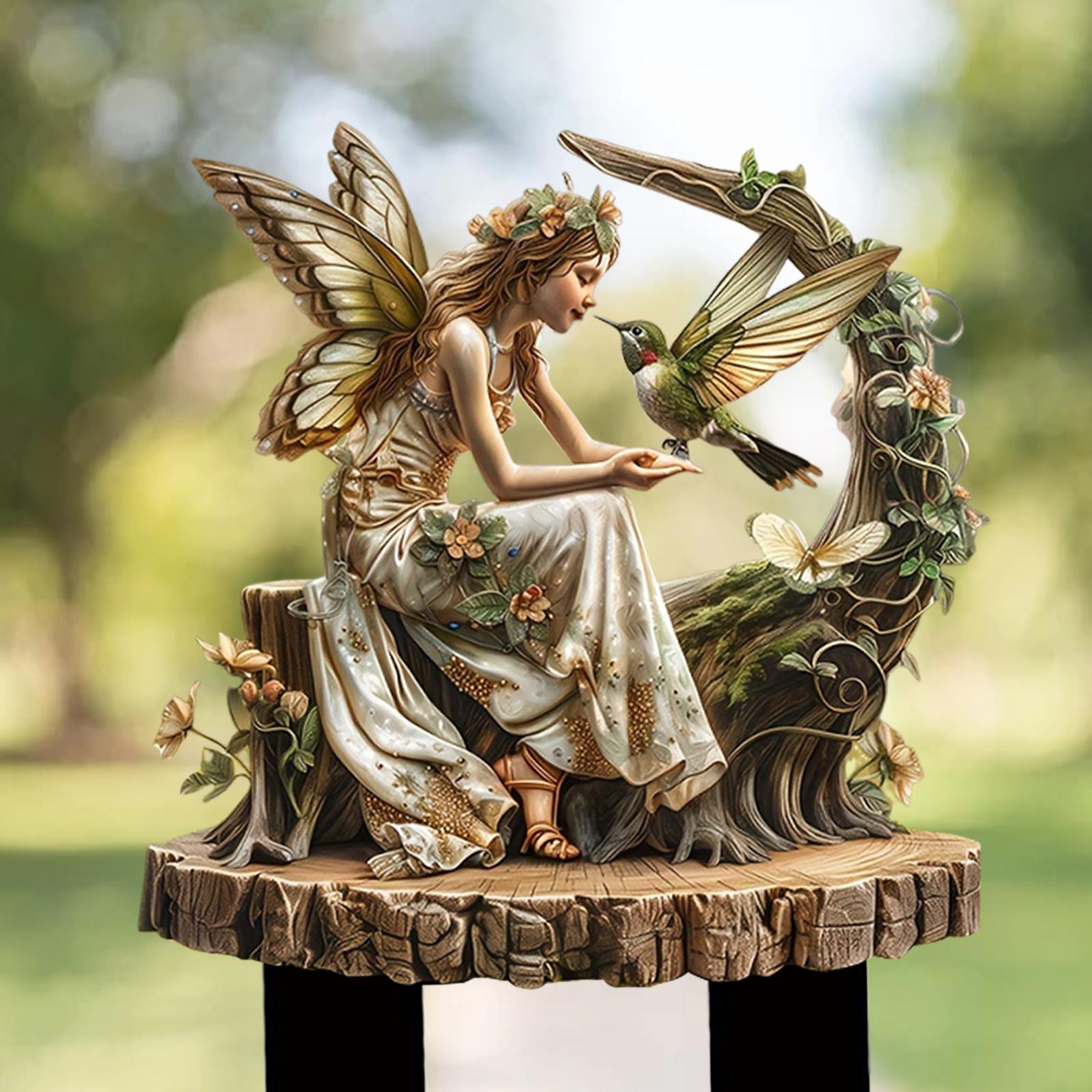 Bonsai Garden Ideas - Fada decorativa jardim estaca 2d vaso