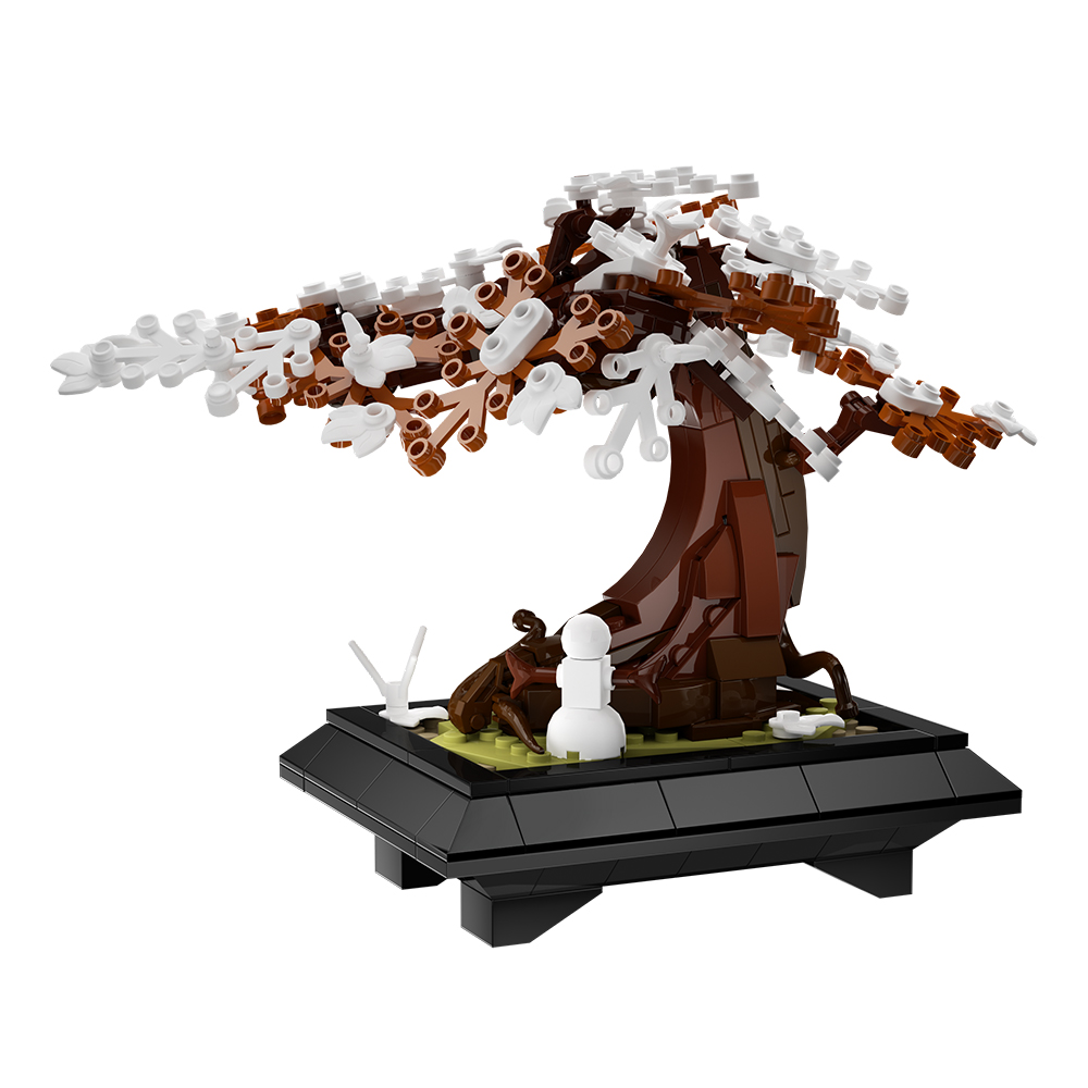 Gobricks moc quatro temporada  - Bonsai Garden Lego avaliação e preço