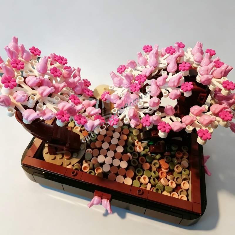 673 Peças Blocos de Montar MOC - Bonsai Garden Lego avaliação e preço