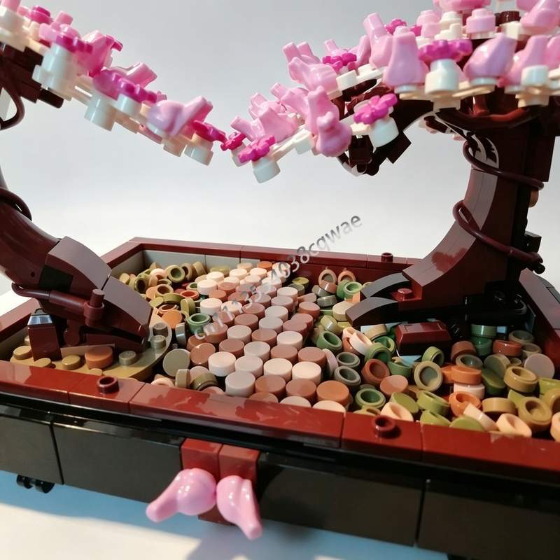 673 Peças Blocos de Montar MOC - Bonsai Garden Lego avaliação e preço