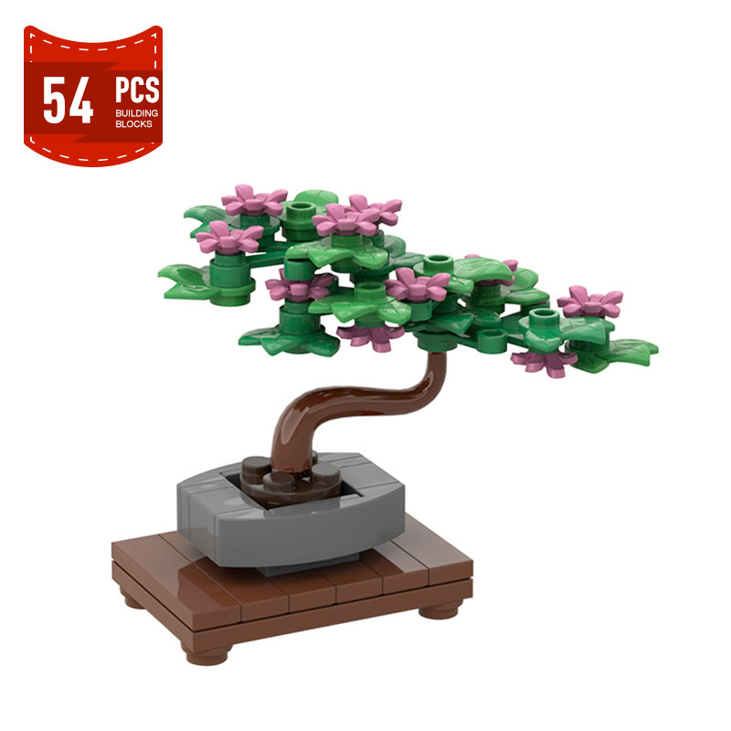 Novo bonsai árvore verde arbus - Bonsai Garden Lego avaliação e preço