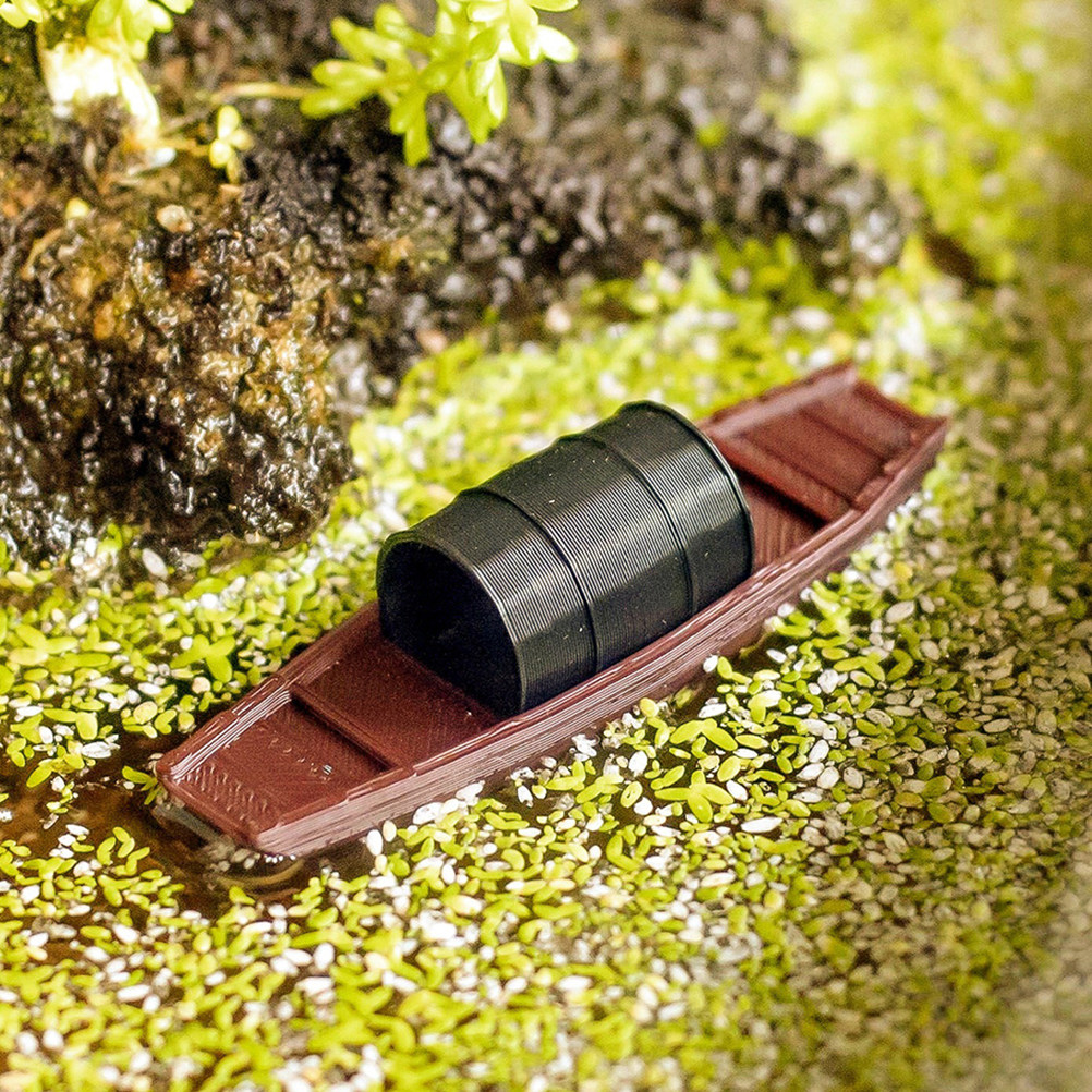 Ornamento de Barco Antigo em M - Bonsai Garden Landscape Design avaliação e preço