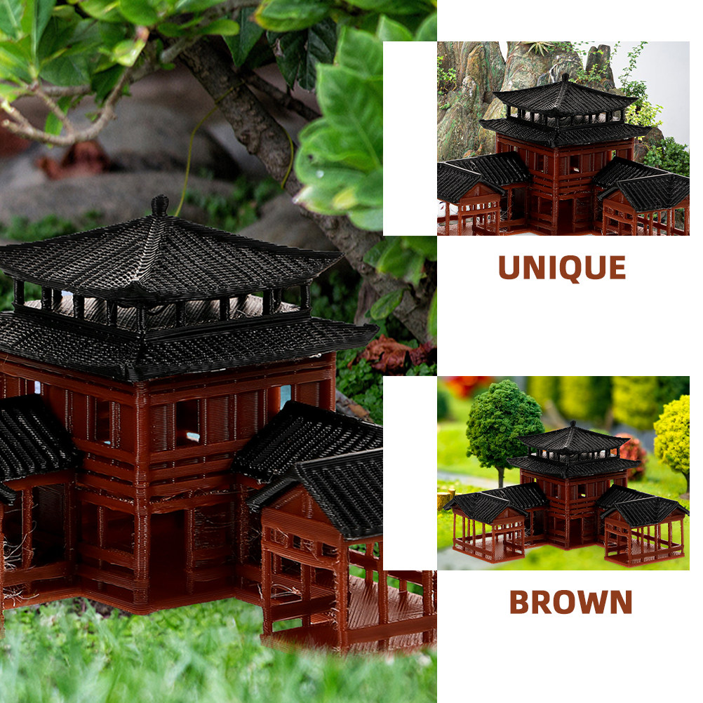 Estátua de Pagode Miniatura pa - Bonsai Garden Landscape Design avaliação e preço