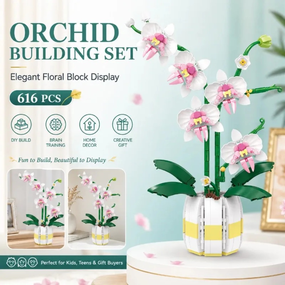 Blocos de Montar Orquídea: Buq - Bonsai Garden Lego avaliação e preço