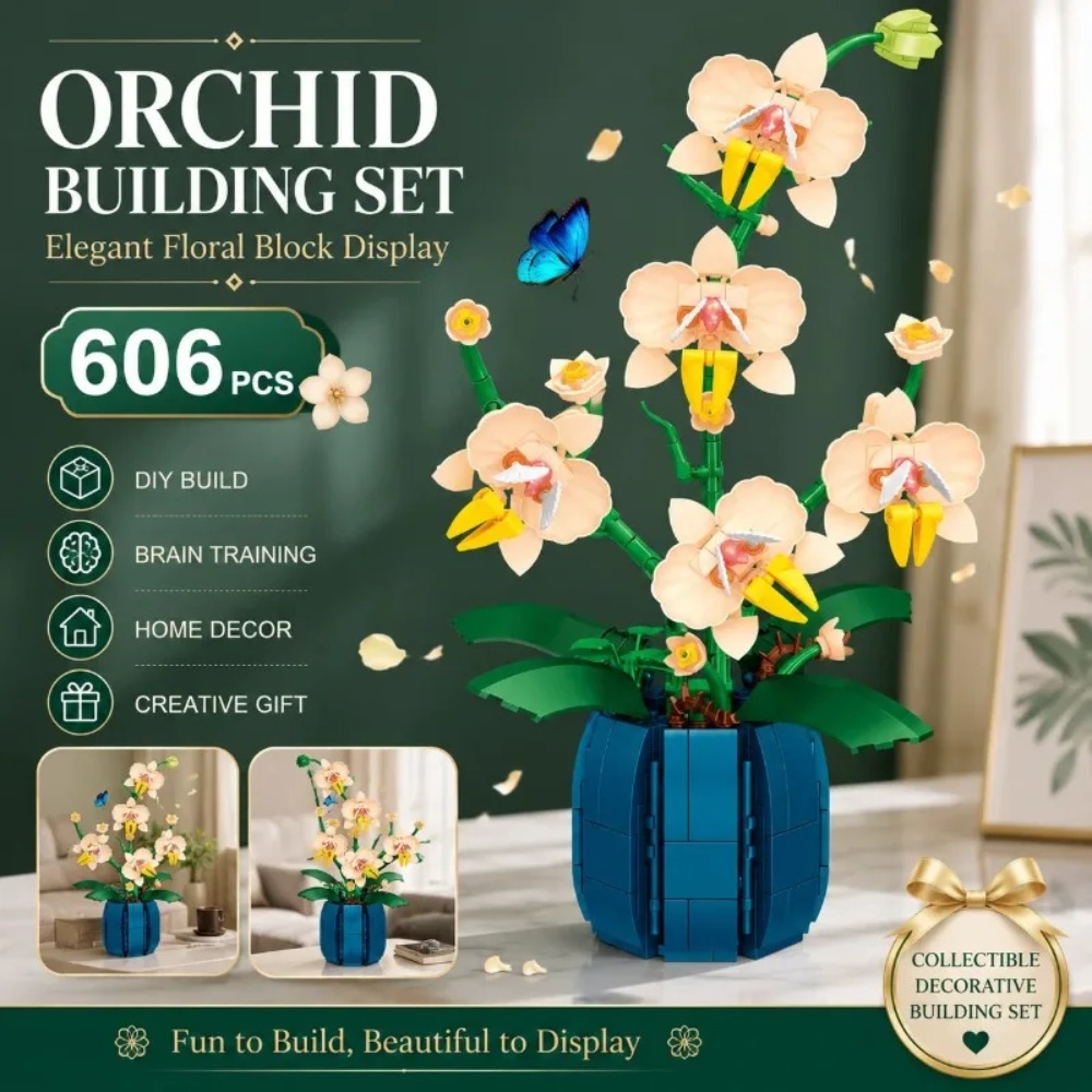 Blocos de Montar Orquídea: Buq - Bonsai Garden Lego avaliação e preço
