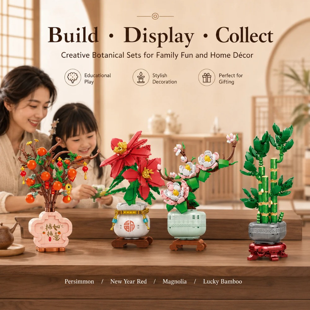 Blocos de Montar Orquídea: Buq - Bonsai Garden Lego avaliação e preço