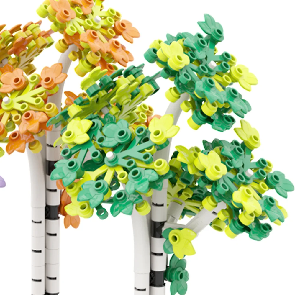 152 pçs moc blocos de construç - Bonsai Garden Lego avaliação e preço
