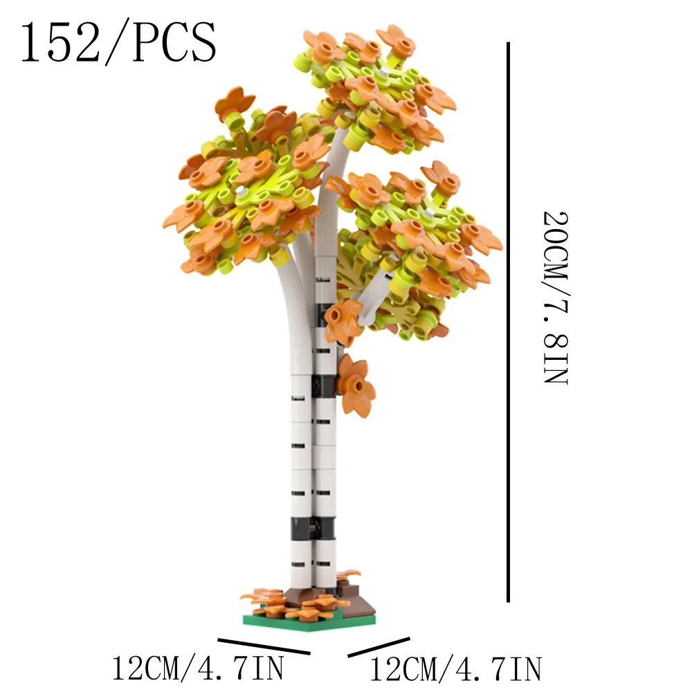 152 pçs moc blocos de construç - Bonsai Garden Lego avaliação e preço