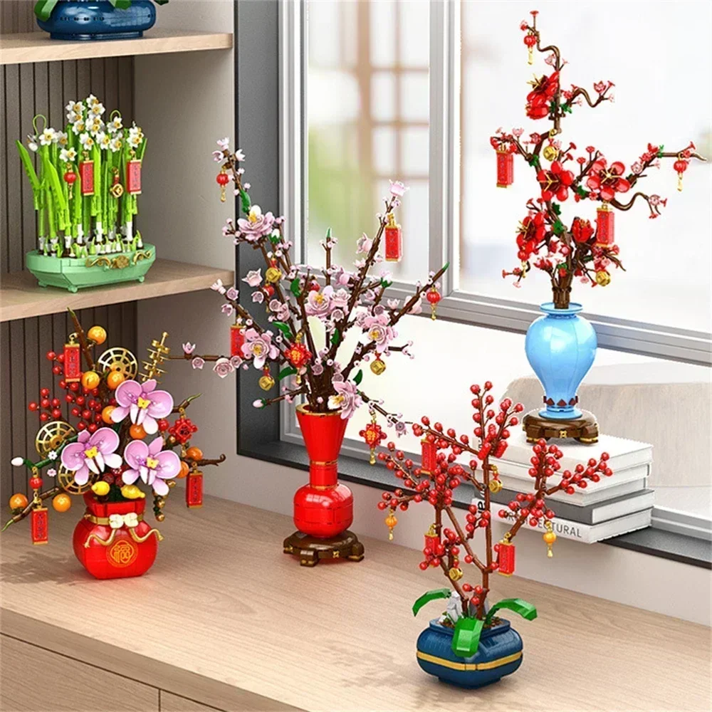 Buquê de cidade criativa, flor - Bonsai Garden Lego avaliação e preço
