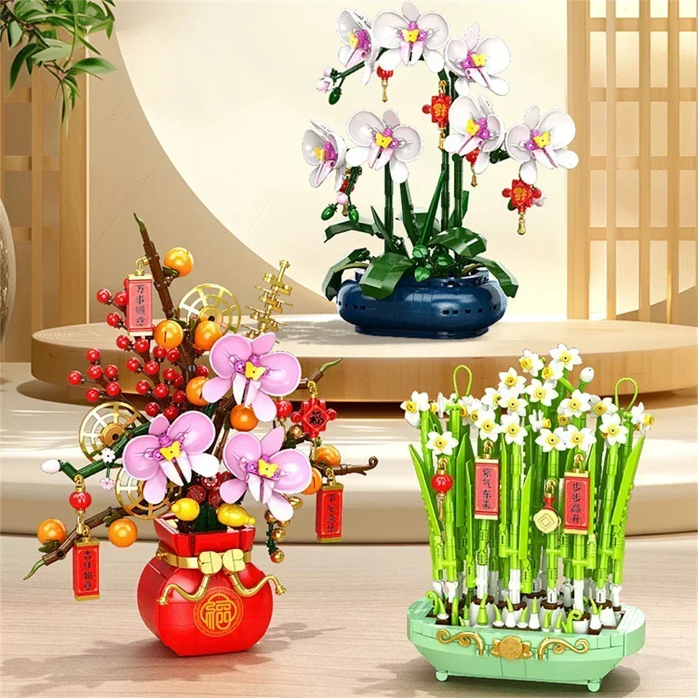 Buquê de cidade criativa, flor - Bonsai Garden Lego avaliação e preço
