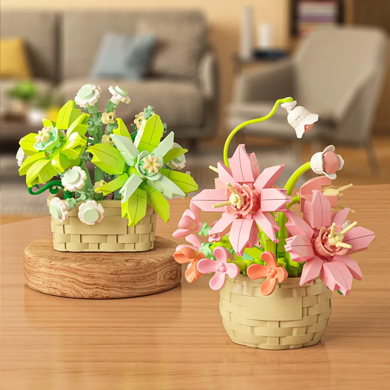 DIY MOC Plantas em Vaso: Rosas - Bonsai Garden Lego avaliação e preço