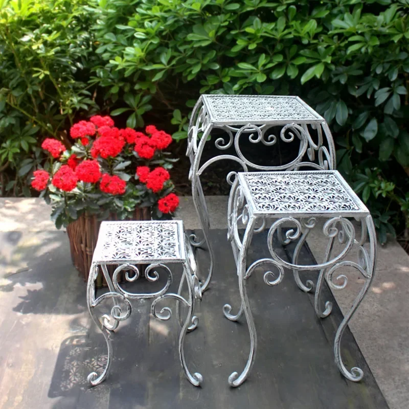 Estilo europeu jardim planta s - Bonsai Garden Display Stands avaliação e preço