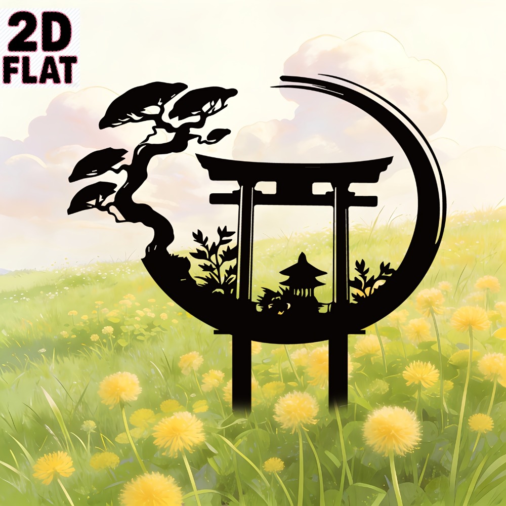 CIFBUY Arte de Parede em Metal - Bonsai Garden Art avaliação e preço