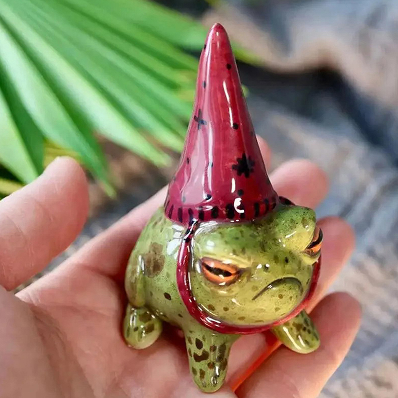 Quente! Estátuas de Sapo para  - Bonsai Garden Art avaliação e preço