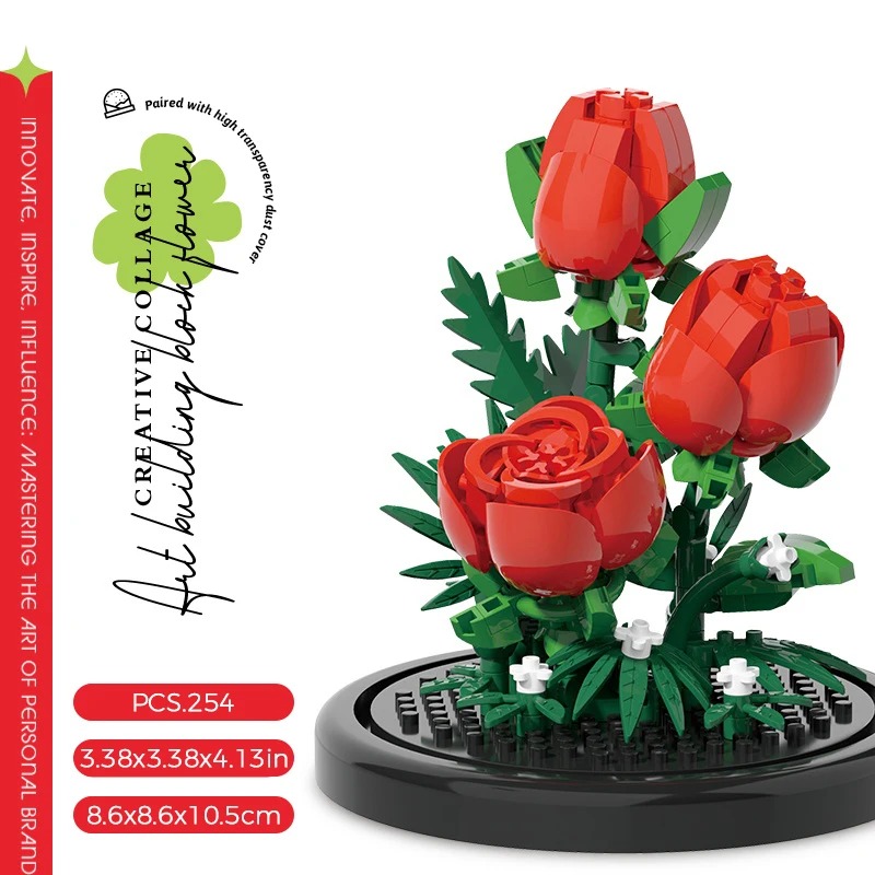Micro Blocos de Montar: Buquê  - Bonsai Garden Lego avaliação e preço