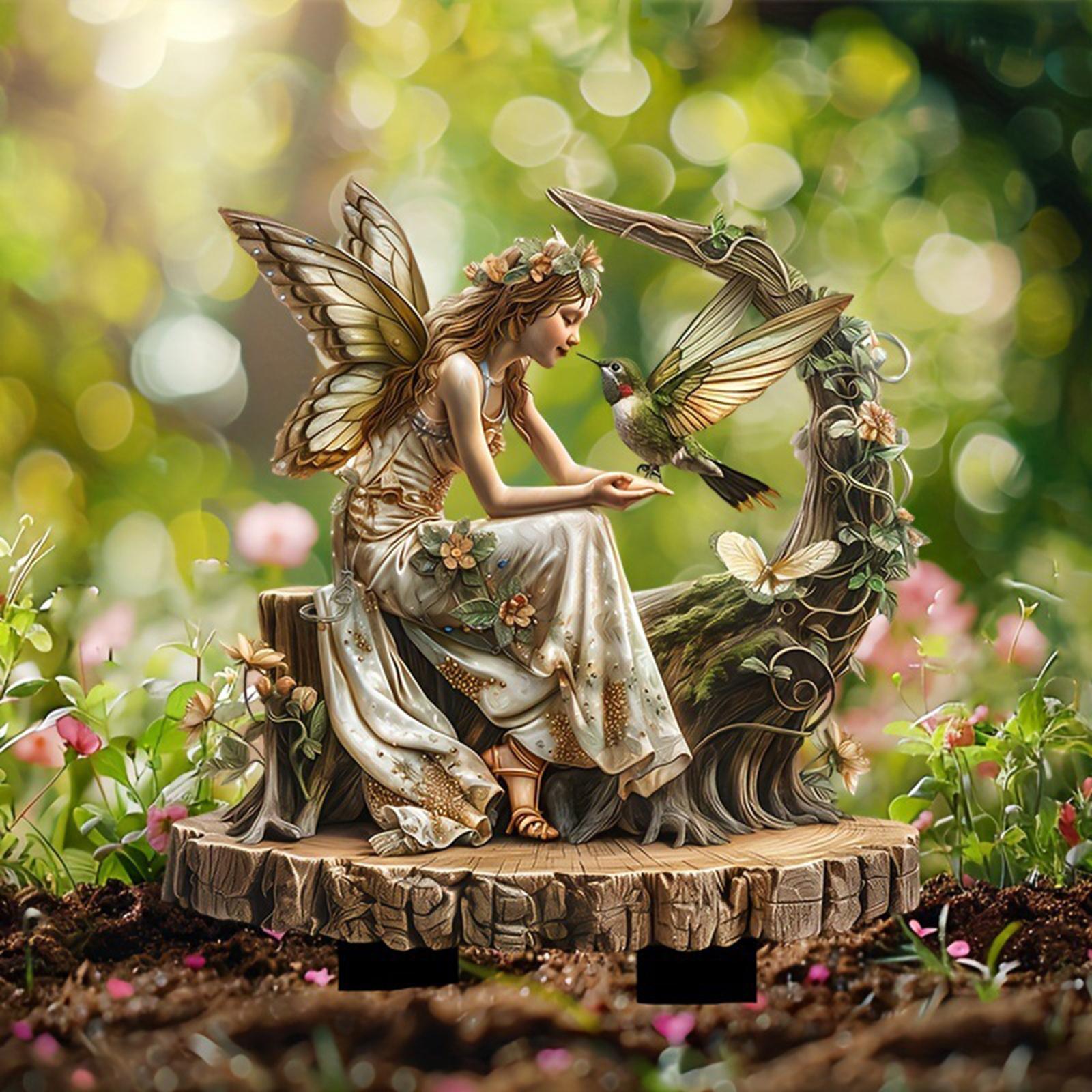 Fada decorativa jardim estaca  - Bonsai Garden Ideas avaliação e preço