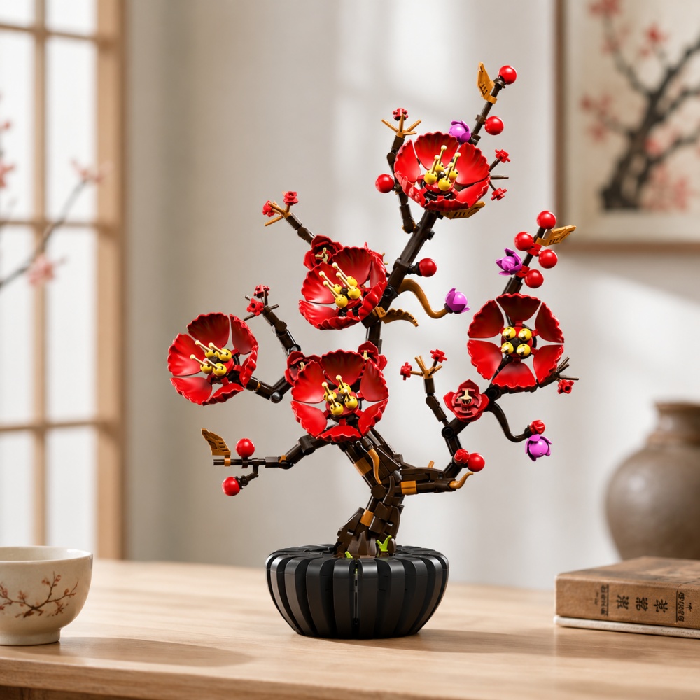 Blocos de Montar Bonsai Flor d - Bonsai Garden Lego avaliação e preço